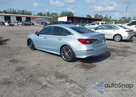 2023 Honda Civic Touring z USA, uszkodzony, nr VIN 2HGFE1F91PH305053